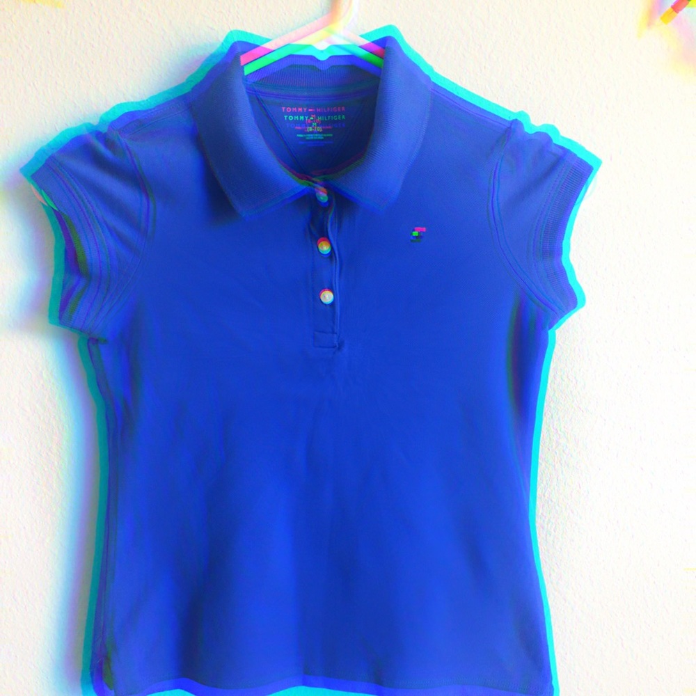 Tommy Hilfiger blue polo